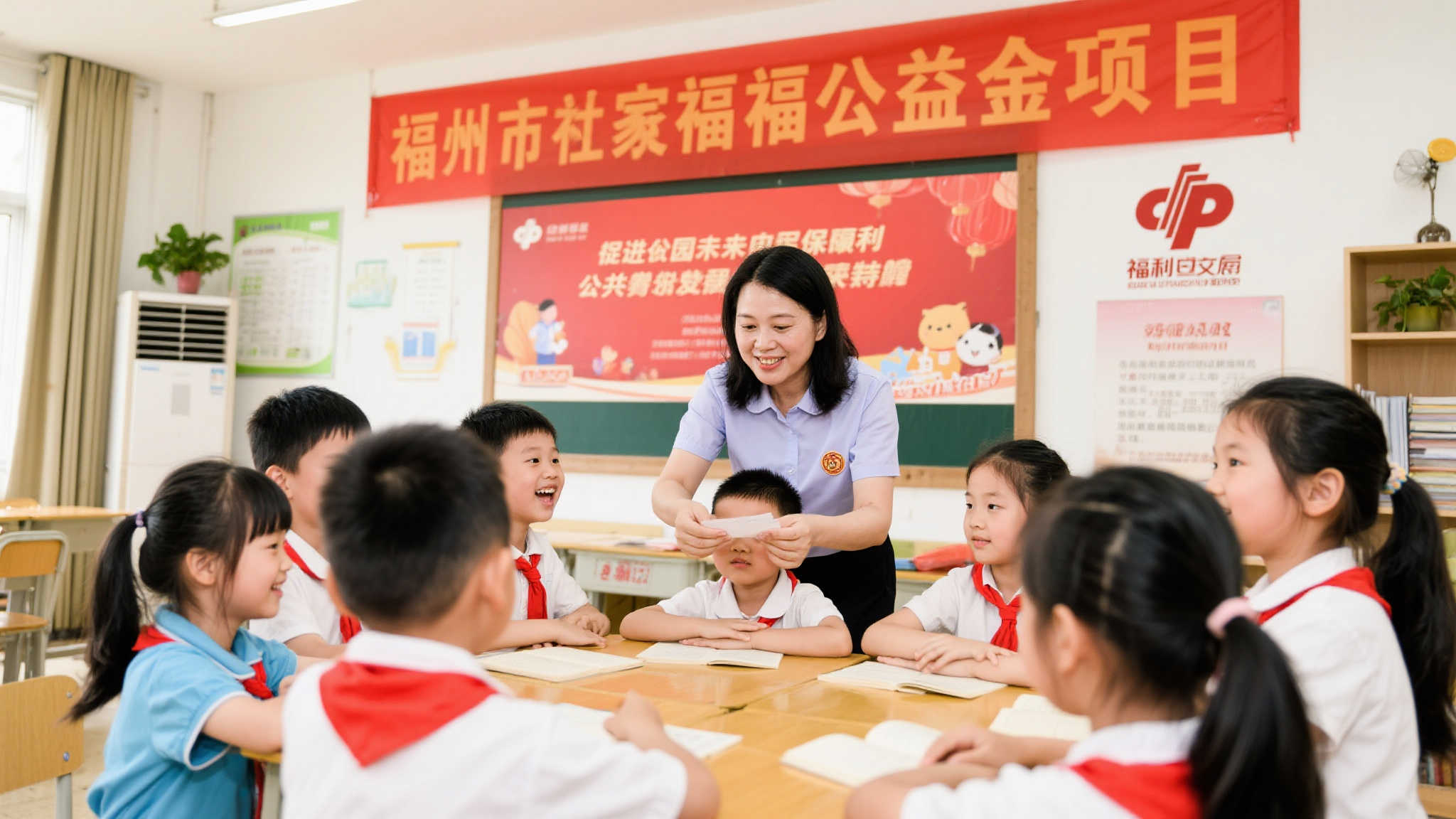 福州福彩公益:爱心相伴,呵护童年成长 在现代社会,儿童的健康成长是家庭和社会共